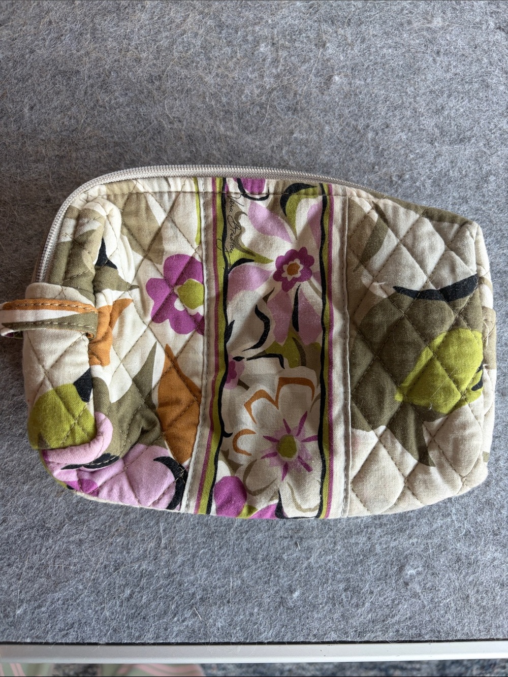 Vera Bradley Portobello Road Quilted Floral Cosmetic Pouch